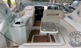Lancha a venda Phantom 303 com dois motores Mercruiser 220 HP Gasolina seminova barco usado estaleiro Schaefer Yachts