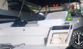 Lancha a venda Intermarine Cougar 42 fabricada pelo estaleiro Intermarine em 1996 motor Caterpillar barcos usados e seminovos
