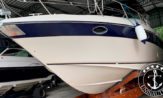 lancha a venda Regal 3220 fabricada em 1998 com motores novos. Barcos usados e seminovos