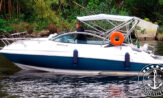 Lancha a venda focker 230 fabricada em 2012 motor Mercruiser 4.3L 220HP barcos usados e seminovos