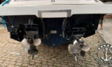 Lancha a venda intermarine scarab 38 com dois motores Volvo Kad 300HP com 247h de uso barco usado e seminovo