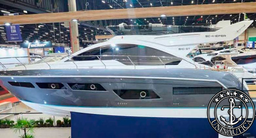 lancha a venda Schaefer 510 GT fabricado pelo estaleiro Schaefer Yachts barcos usados e seminovos
