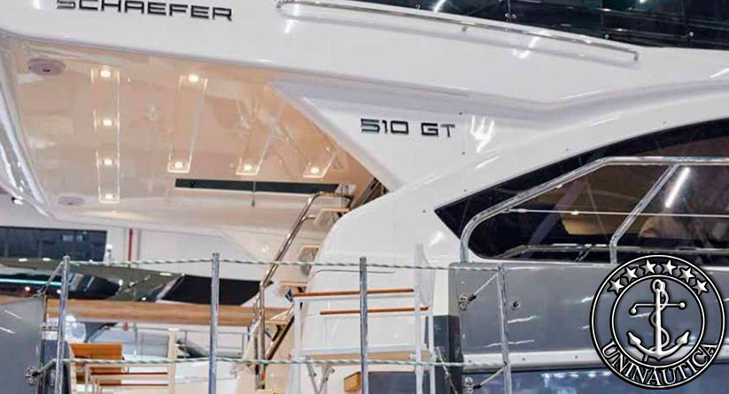 lancha a venda Schaefer 510 GT fabricado pelo estaleiro Schaefer Yachts barcos usados e seminovos