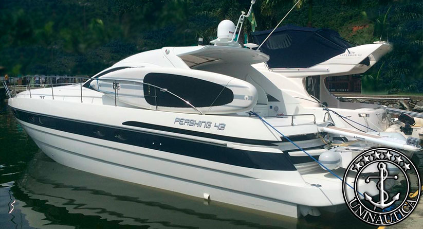 Lancha a venda Pershing 43 barcos usados e seminovos Ferretti