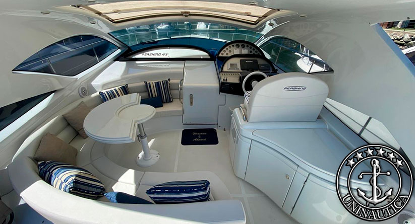 Lancha a venda Pershing 43 barcos usados e seminovos Ferretti