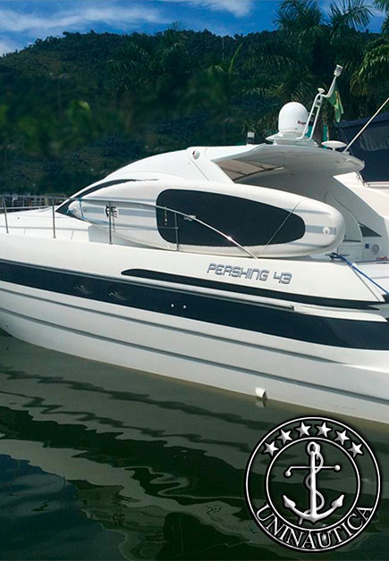 Lancha a venda Pershing 43 barcos usados e seminovos Ferretti
