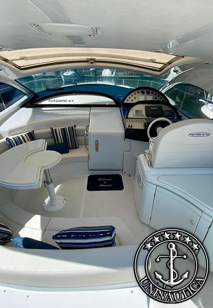 Lancha a venda Pershing 43 barcos usados e seminovos Ferretti